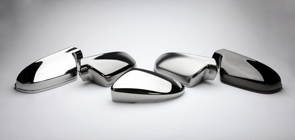 Decorative plated hardware and bright metal finishing samples